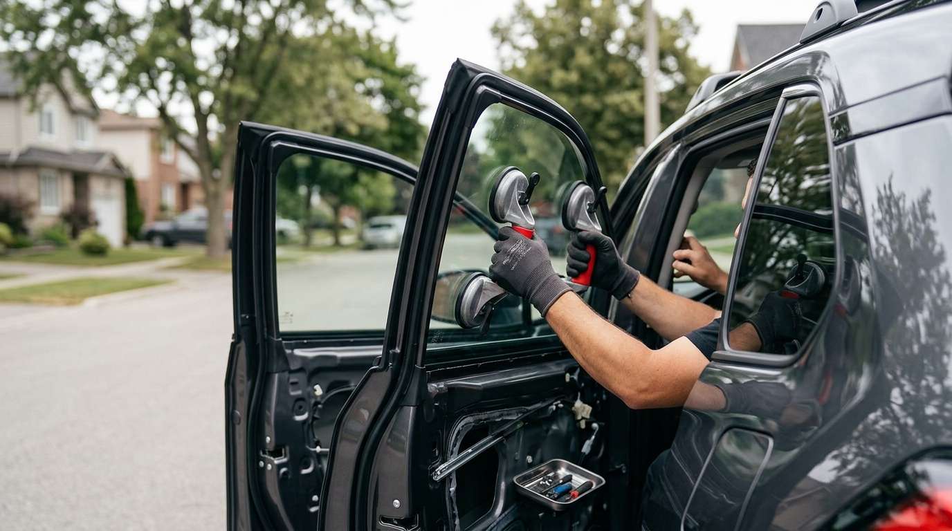 Door Glass Replacement for Toyota RAV4 2019-2027 by Alexwindshield