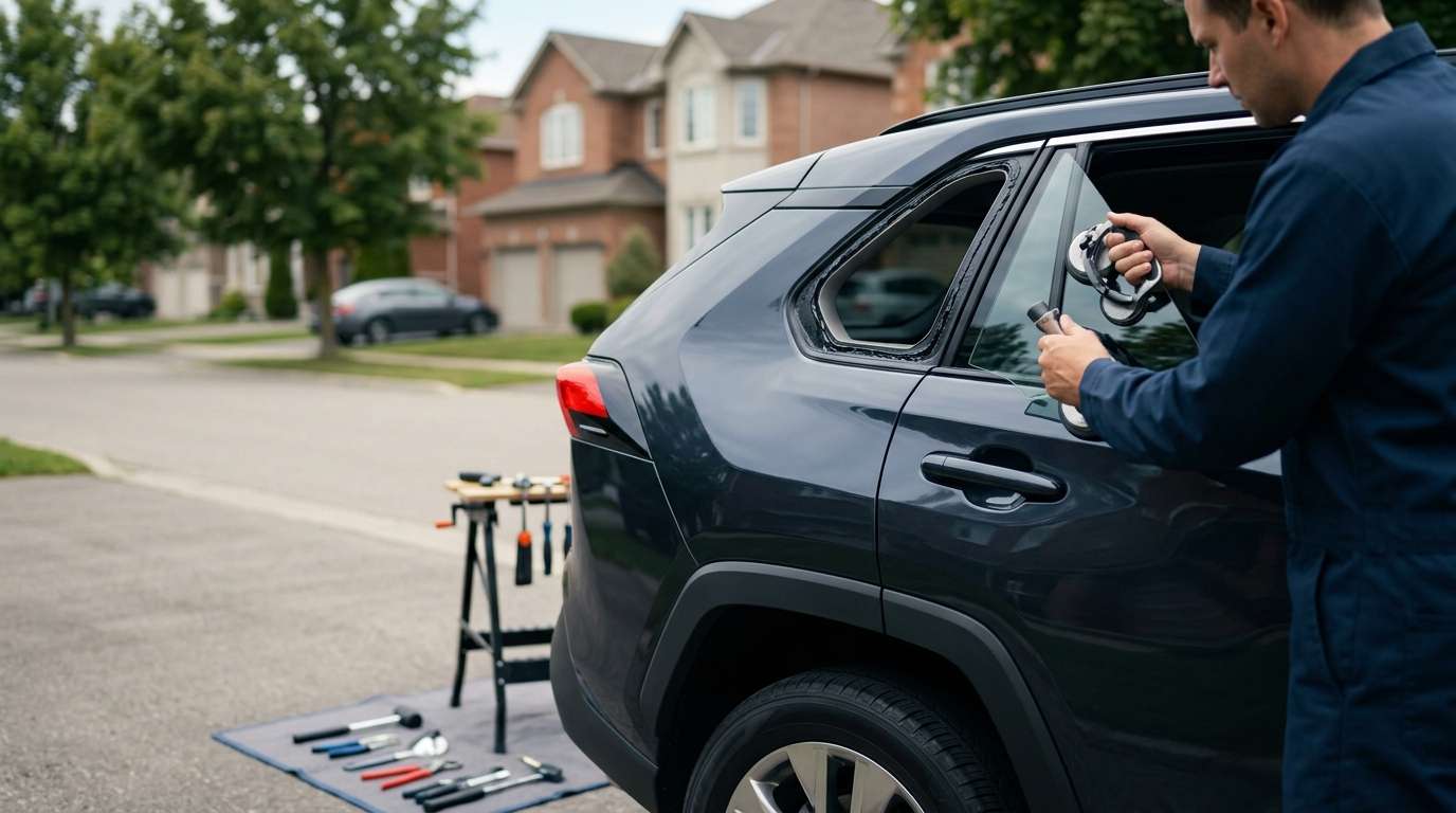 Quarter Glass Replacement for Toyota RAV4 2019-2027 by Alexwindshield