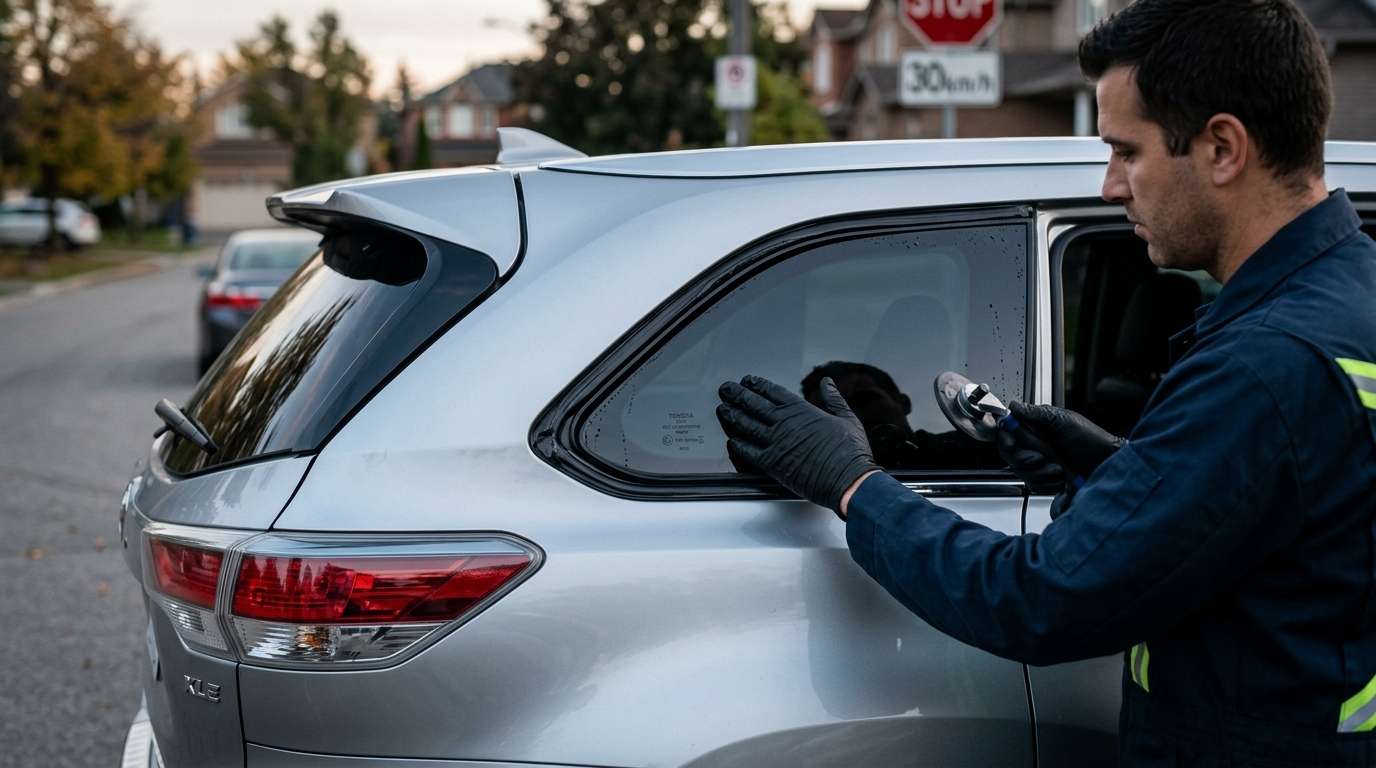 Quarter Glass Replacement for Toyota Highlander 2014-2019 by Alexwindshield
