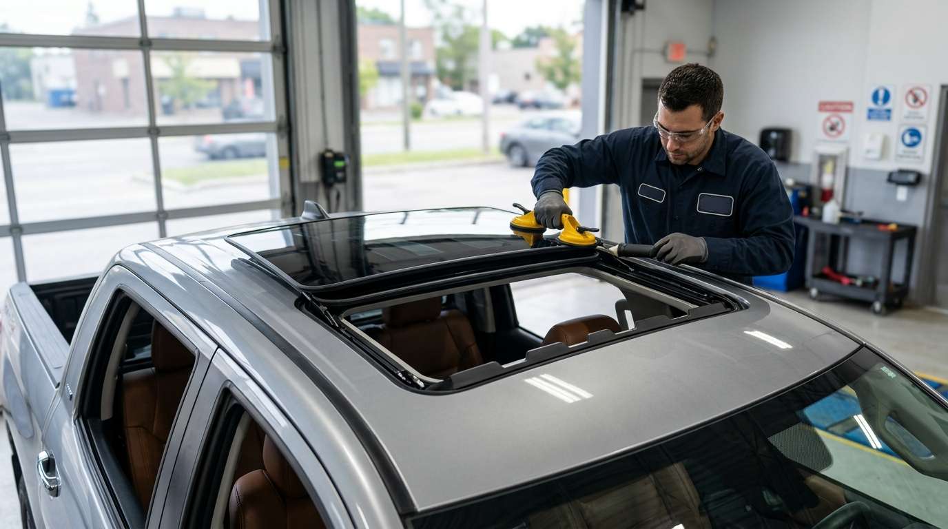 Sunroof Replacement for Toyota Tundra 2007-2021 by Alexwindshield