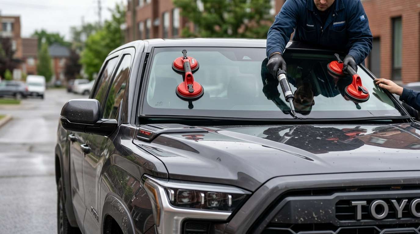 Windshield Replacement for Toyota Tundra 2022-2027 by Alexwindshield