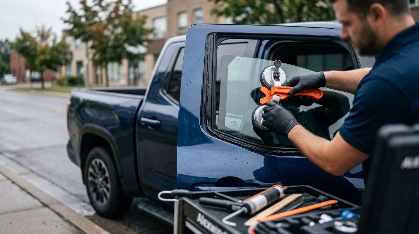 Quarter Glass Replacement for Toyota Tundra 2022-2027 by Alexwindshield