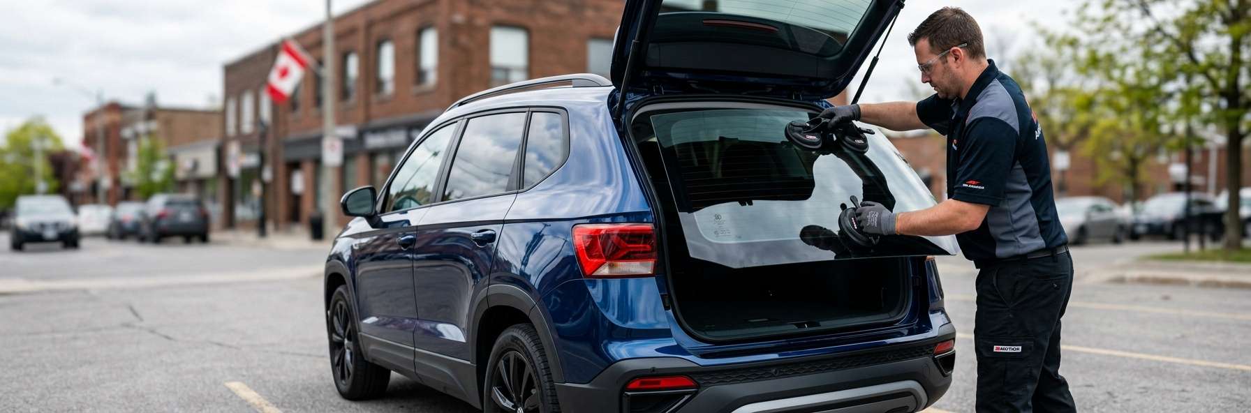 Back Glass Replacement for Volkswagen Taos 2022-2027 by Alexwindshield