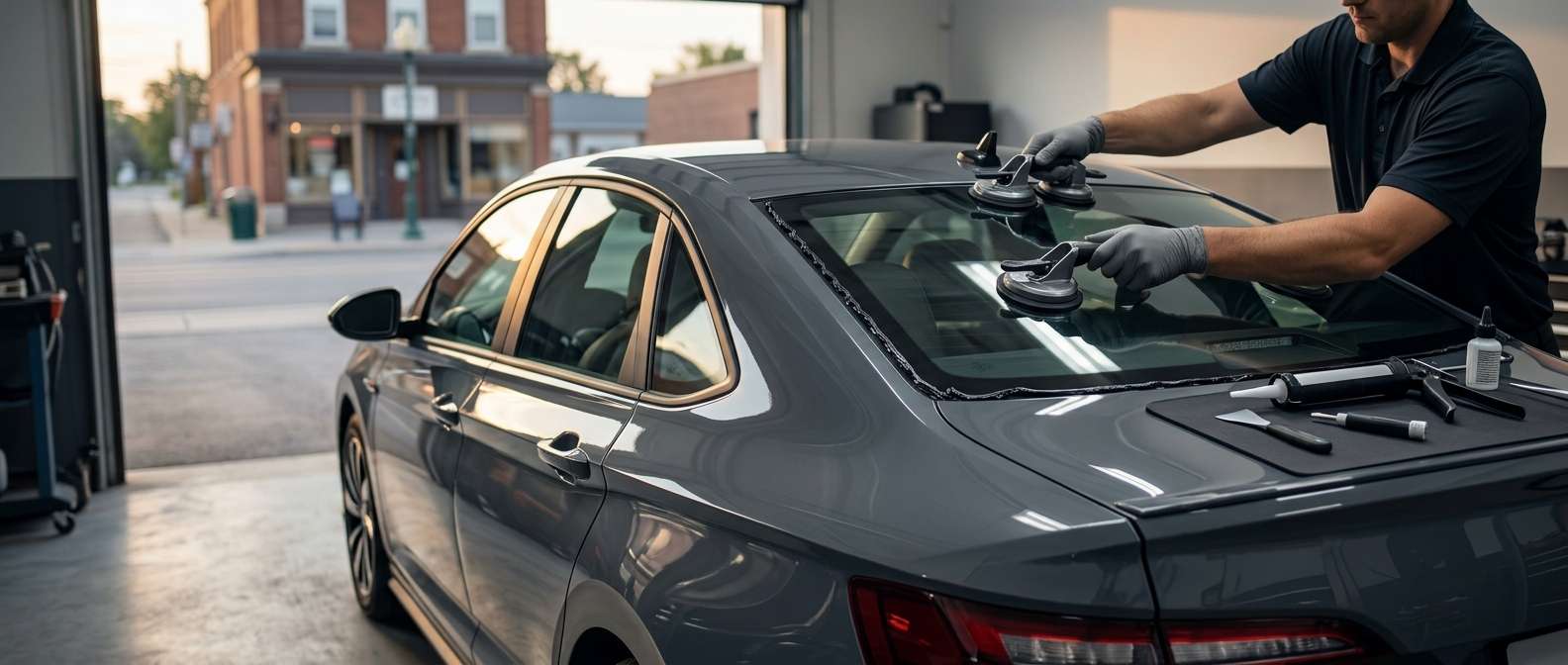 Back Glass Replacement for Volkswagen Jetta / GLI 2019-2024 by Alexwindshield