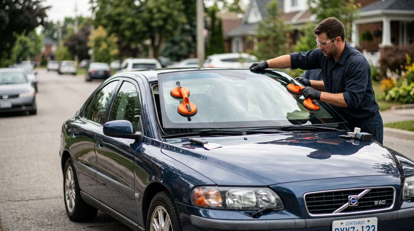 Windshield Replacement for Volvo S60 2001-2009 by Alexwindshield