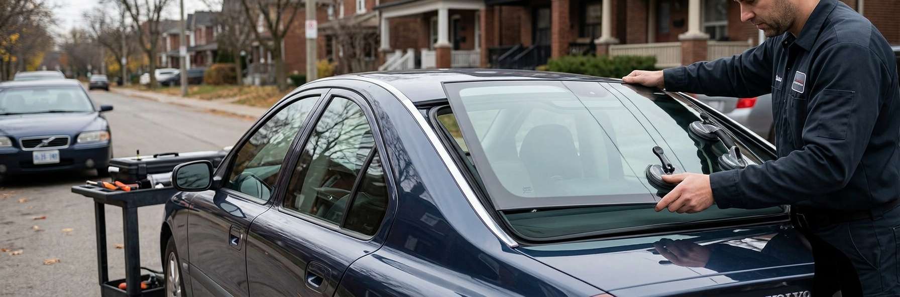 Back Glass Replacement for Volvo S60 2001-2009 by Alexwindshield
