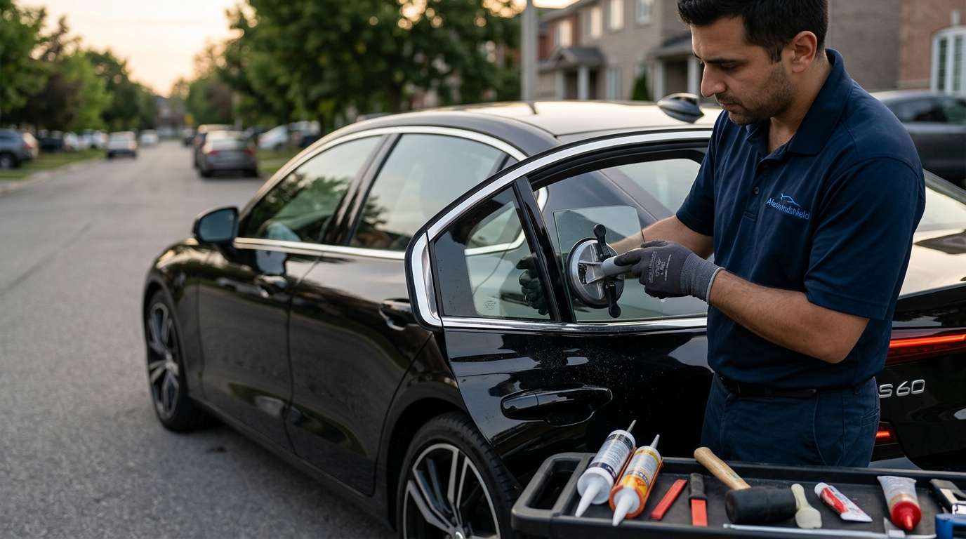 Vent Glass Replacement for Volvo S60 2019-2025 by Alexwindshield