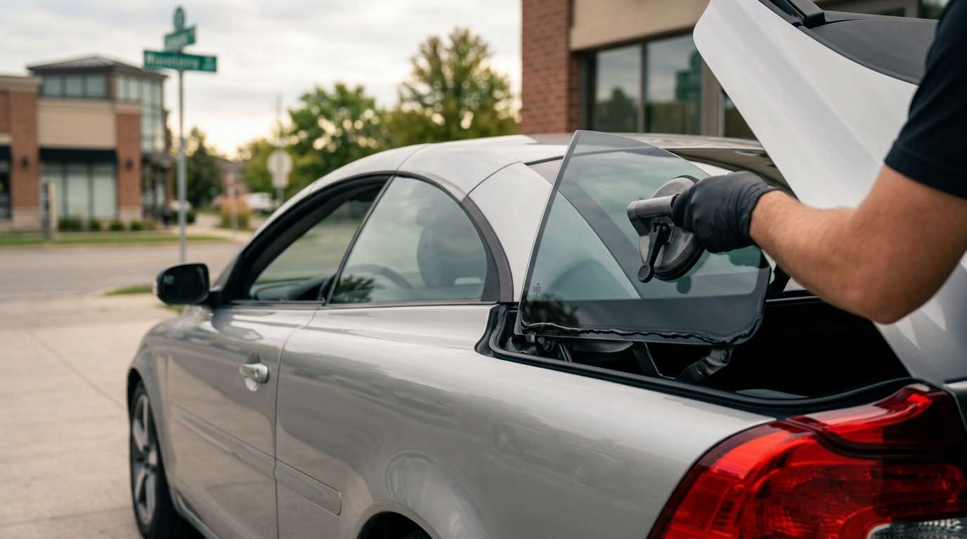 Quarter Glass Replacement for Volvo C70 2006-2013 by Alexwindshield