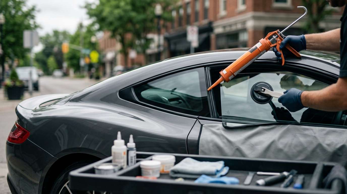 Quarter Glass Replacement for Aston Martin Vanquish 2012-2018 by Alexwindshield