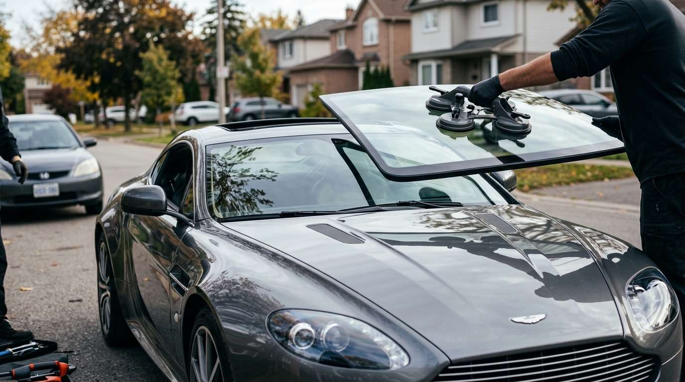Sunroof Replacement for Aston Martin V8 Vantage 2005-2017 by Alexwindshield
