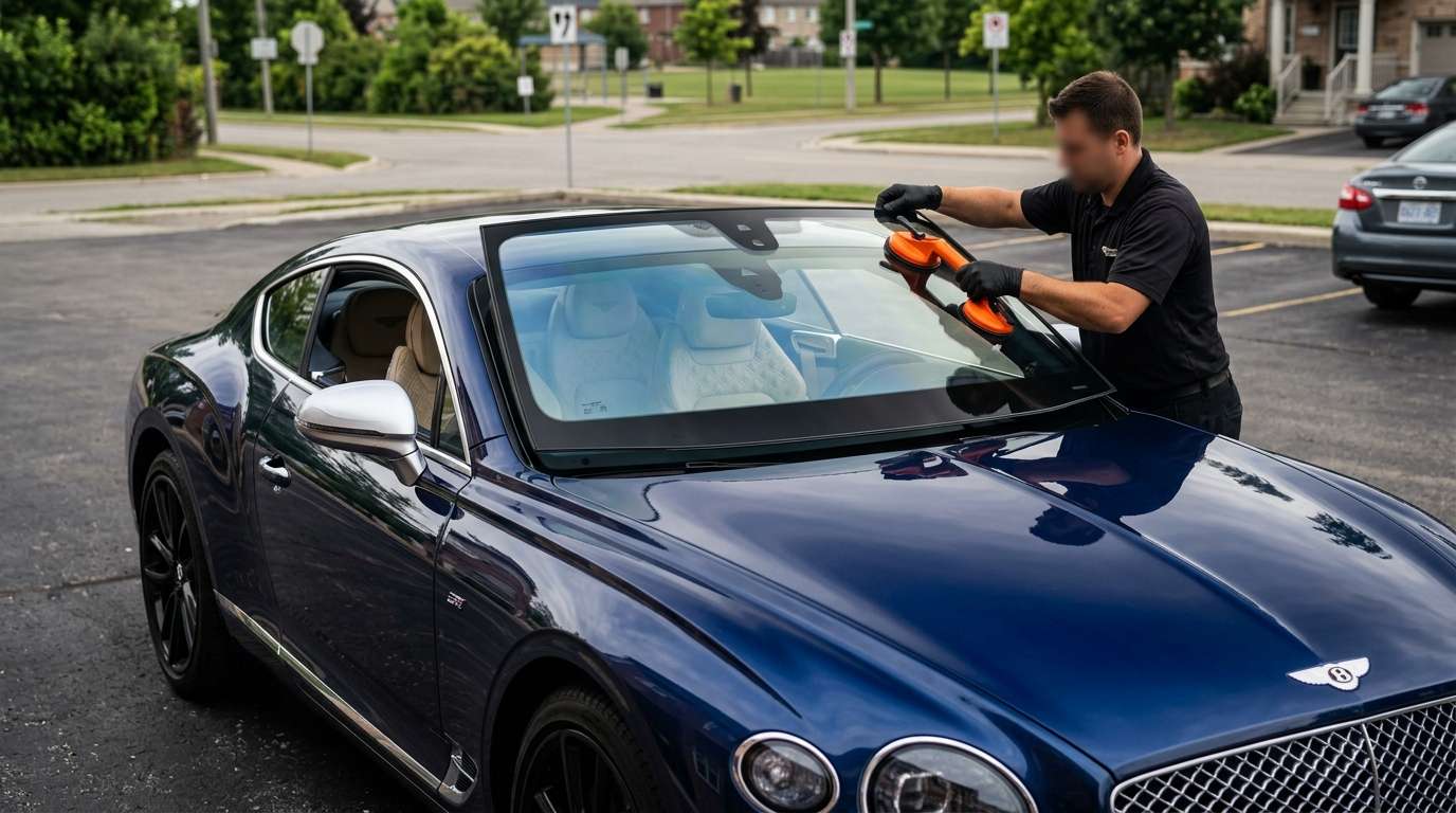 Windshield Replacement for Bentley Continental GT 2019-2024 by Alexwindshield