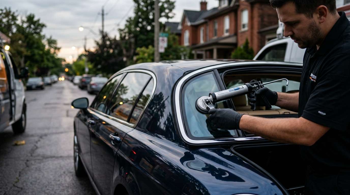 Vent Glass Replacement for Bentley Continental Flying Spur 2005-2013 by Alexwindshield