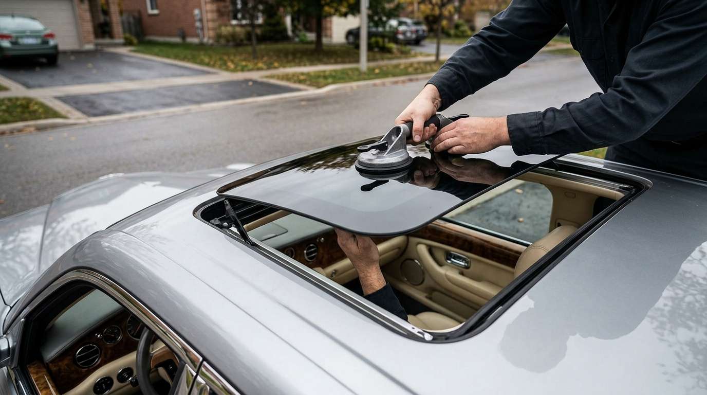 Sunroof Replacement for Bentley Arnage 1998-2009 by Alexwindshield