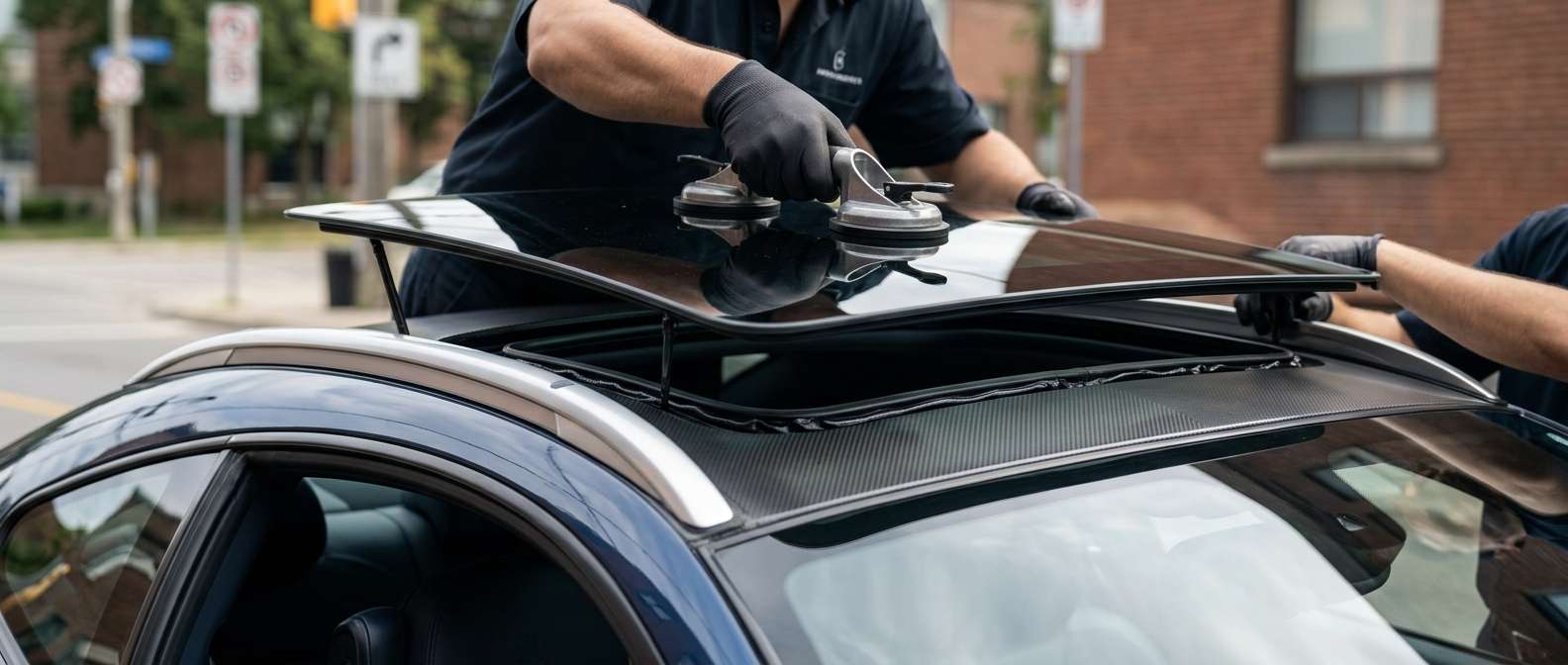 Sunroof Replacement for Ferrari 612 Scaglietti 2004-2011 by Alexwindshield