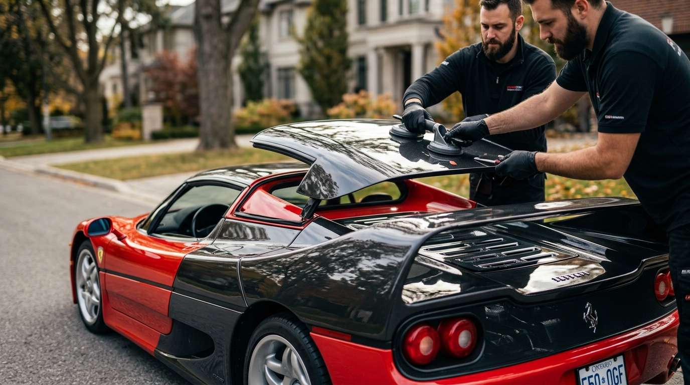 Sunroof Replacement for Ferrari F50 1995-1997 by Alexwindshield