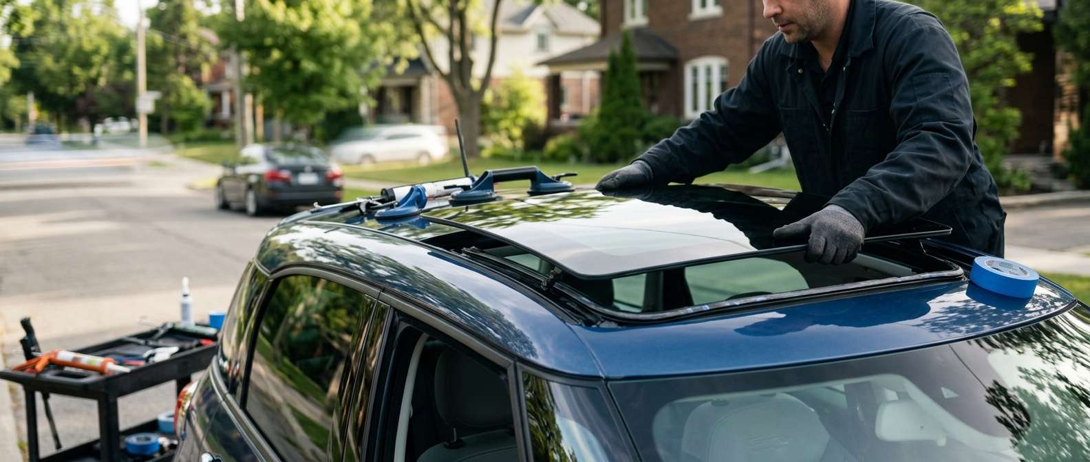 Sunroof Replacement for Fiat 500L 2014-2020 by Alexwindshield