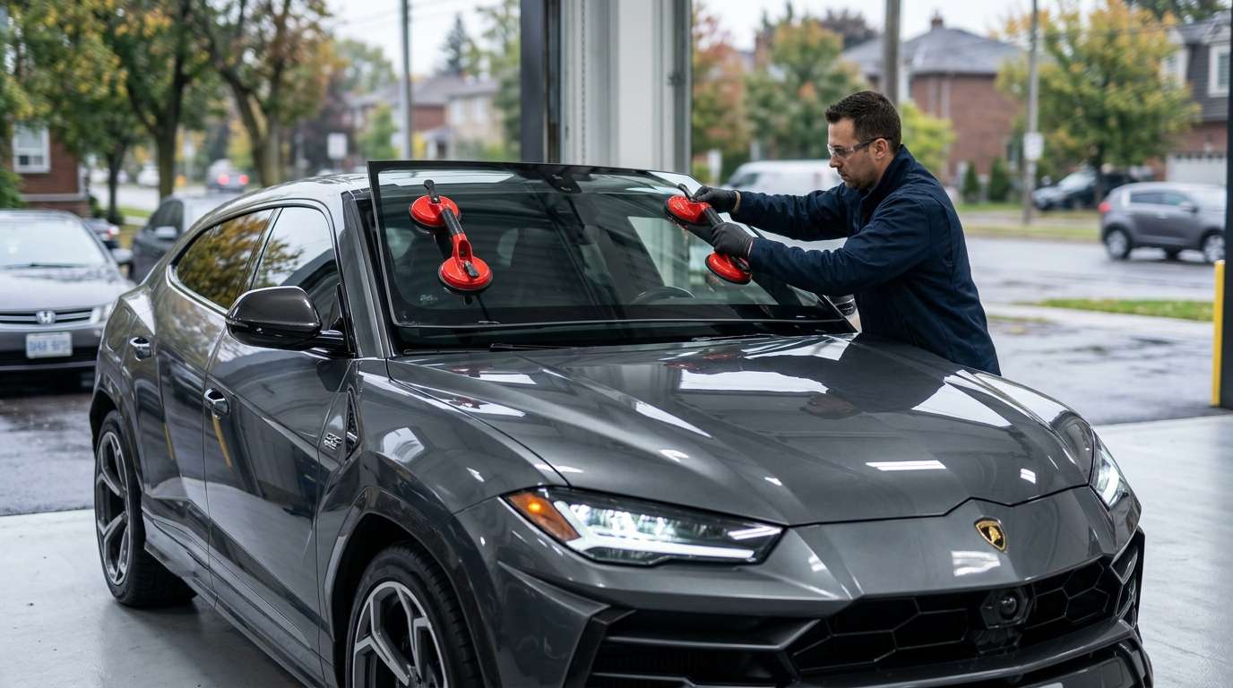 Windshield Replacement for Lamborghini Urus SE (Hybrid) 2024-2027 by Alexwindshield