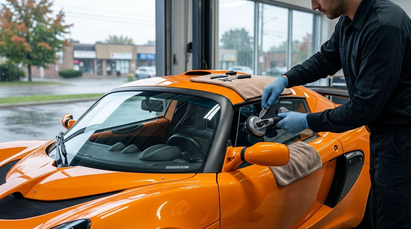 Vent Glass Replacement for Lotus Exige (S1/S2/S3) 2000-2021 by Alexwindshield