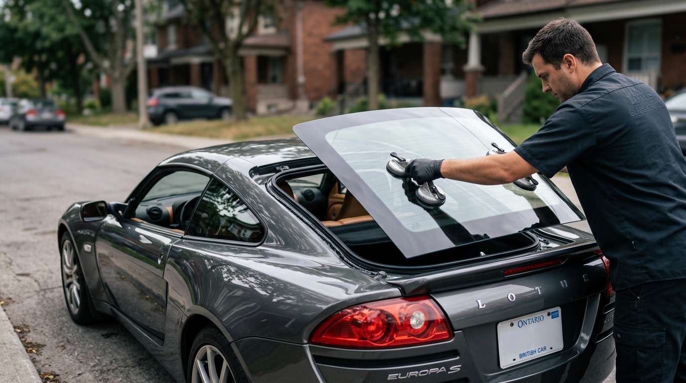Back Glass Replacement for Lotus Europa S 2006-2010 by Alexwindshield