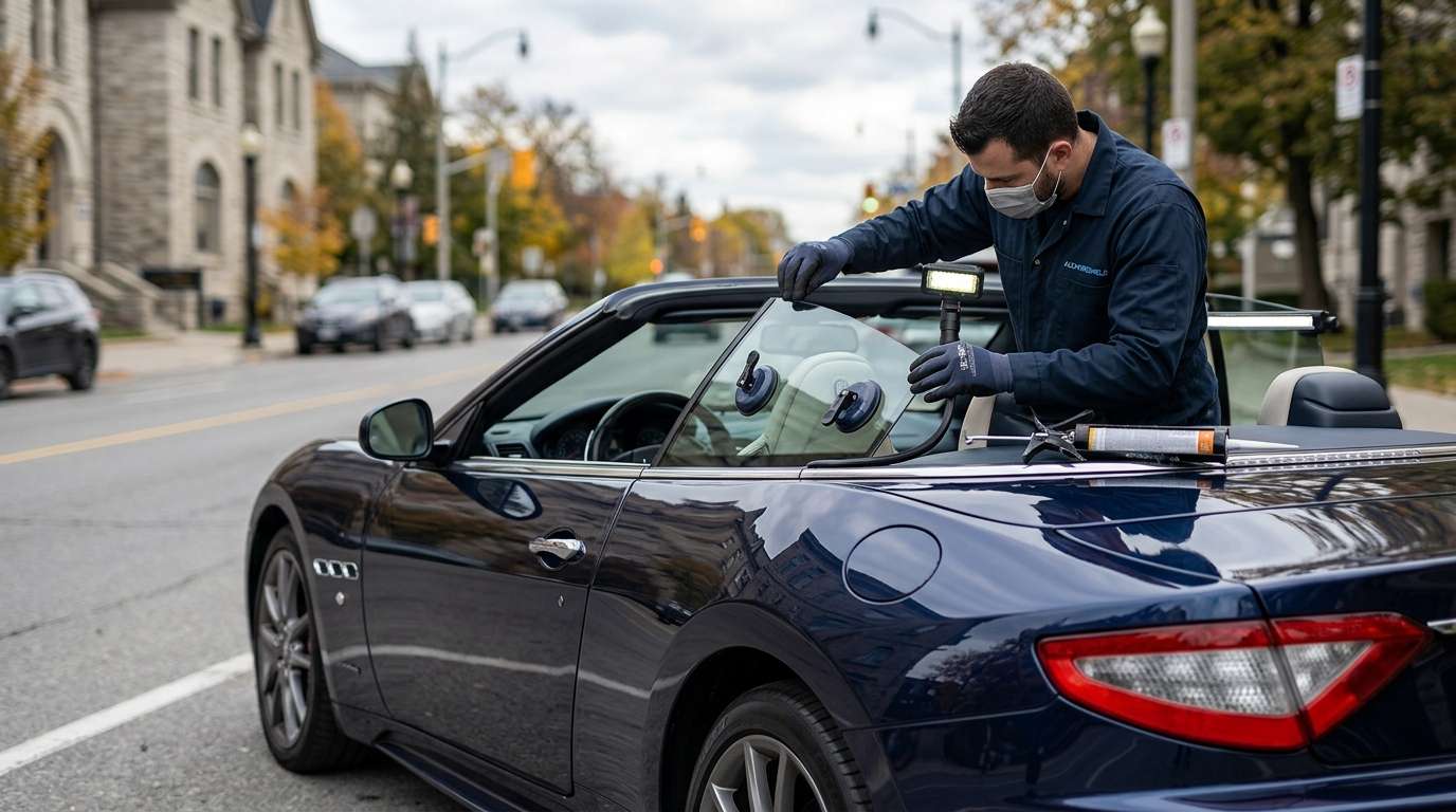 Quarter Glass Replacement for Maserati GranCabrio 2024-2027 by Alexwindshield