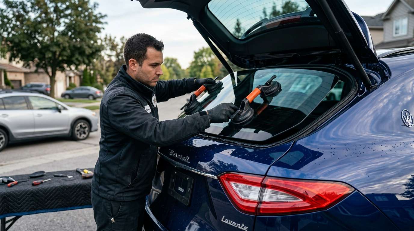 Back Glass Replacement for Maserati Levante 2017-2024 by Alexwindshield