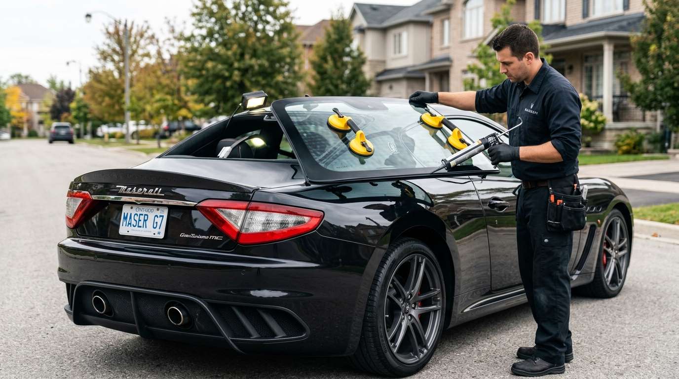 Back Glass Replacement for Maserati GranTurismo 2008-2019 by Alexwindshield