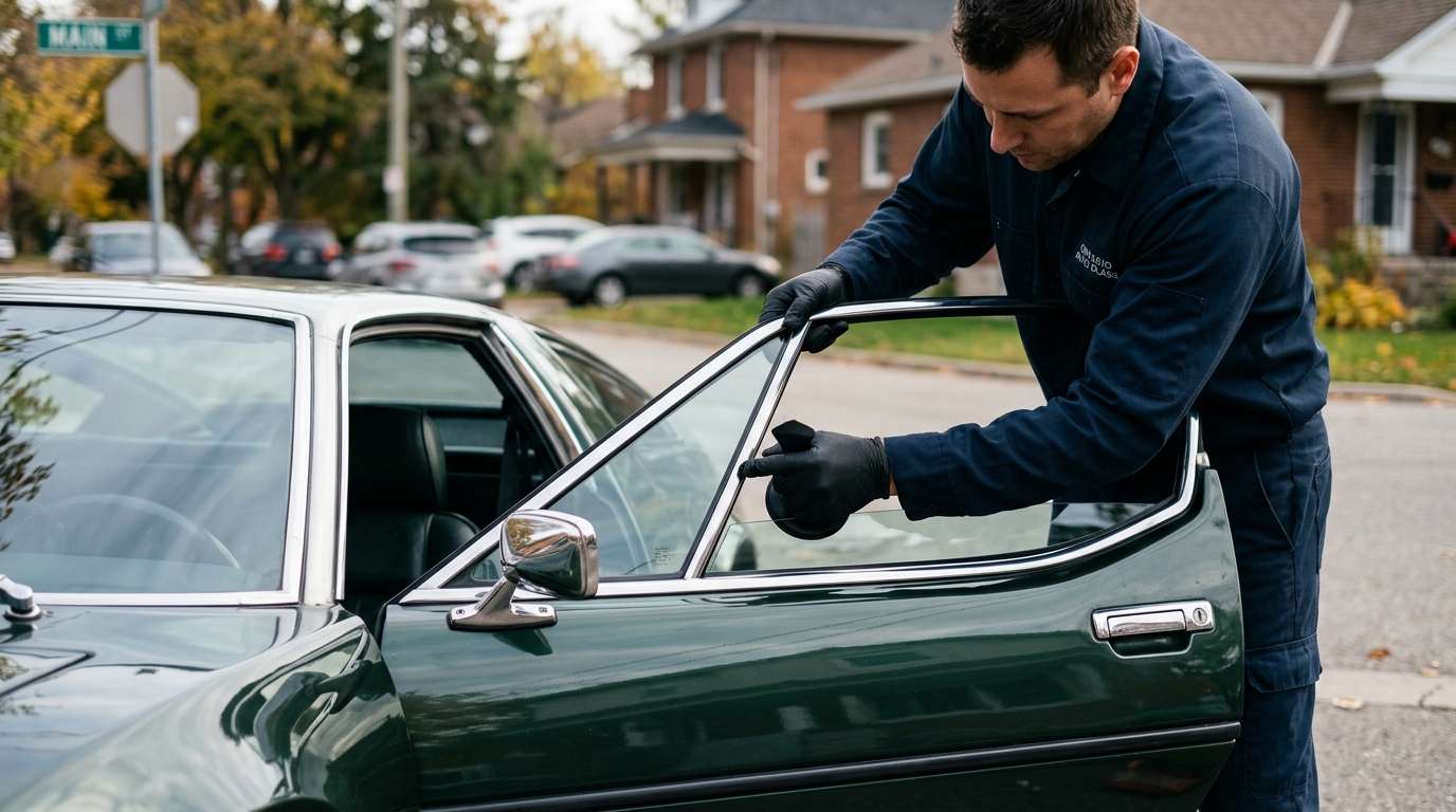 Vent Glass Replacement for Maserati Bora / Merak 1971-1983 by Alexwindshield