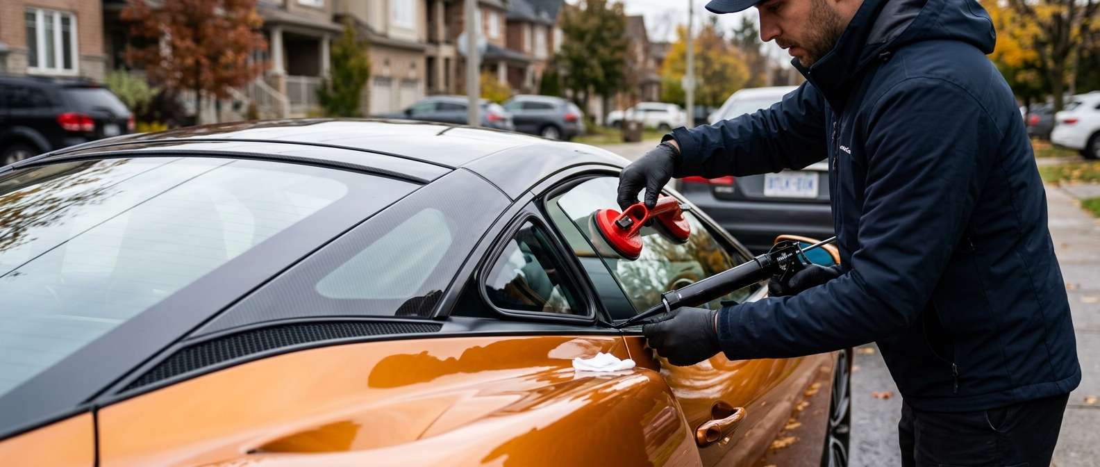 Quarter Glass Replacement for McLaren GT 2019-2024 by Alexwindshield