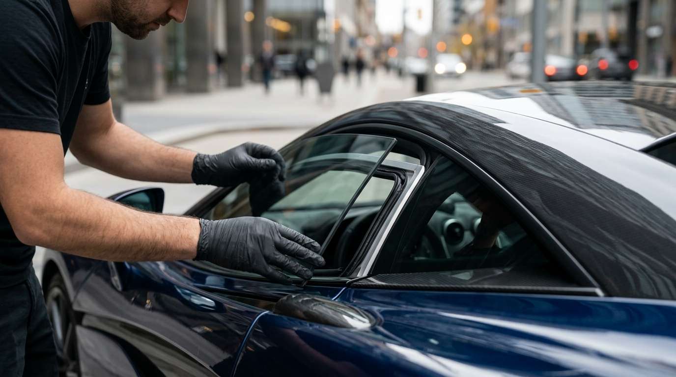 Vent Glass Replacement for McLaren 620R 2019-2021 by Alexwindshield