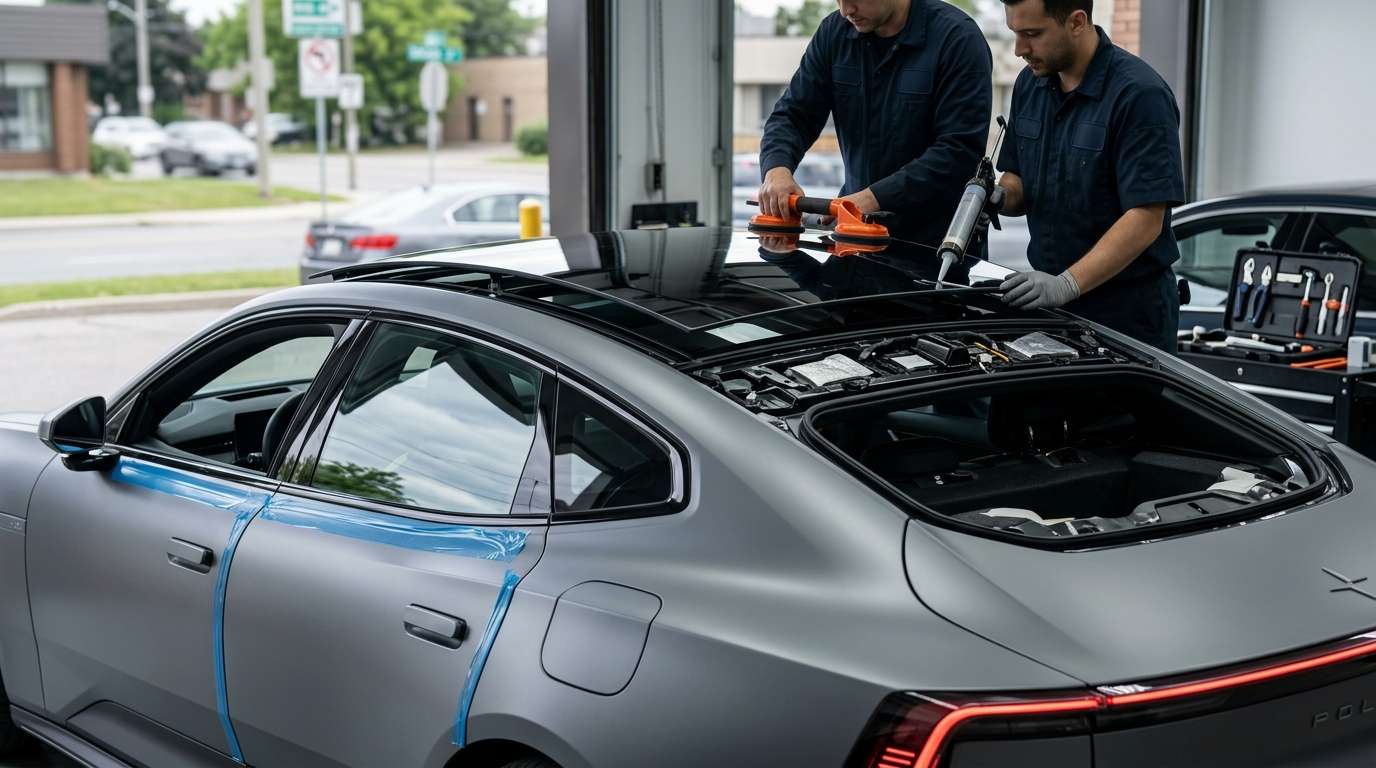 Sunroof Replacement for Polestar Polestar 5 (GT) 2025-2027 by Alexwindshield
