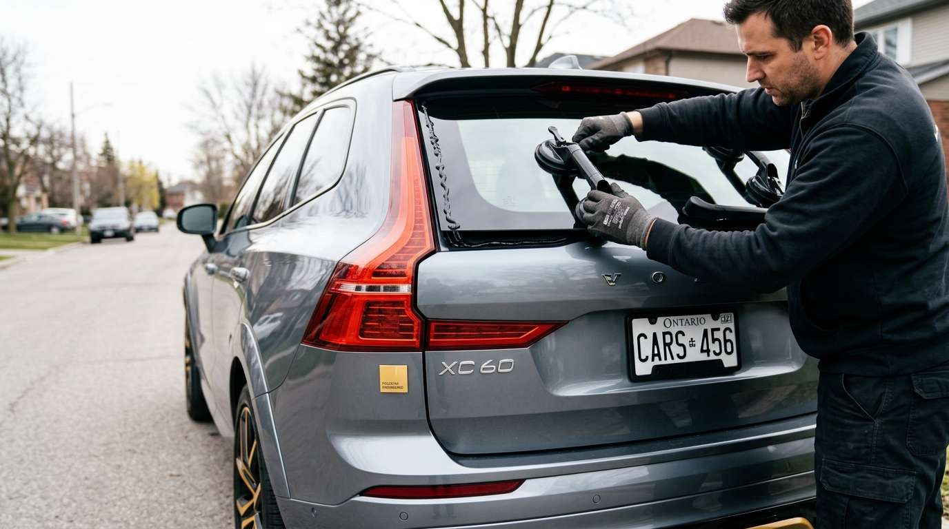 Back Glass Replacement for Polestar Volvo XC60 Polestar Engineered 2020-2025 by Alexwindshield
