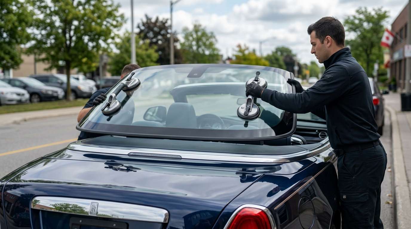 Back Glass Replacement for Rolls-Royce Dawn 2016-2023 by Alexwindshield