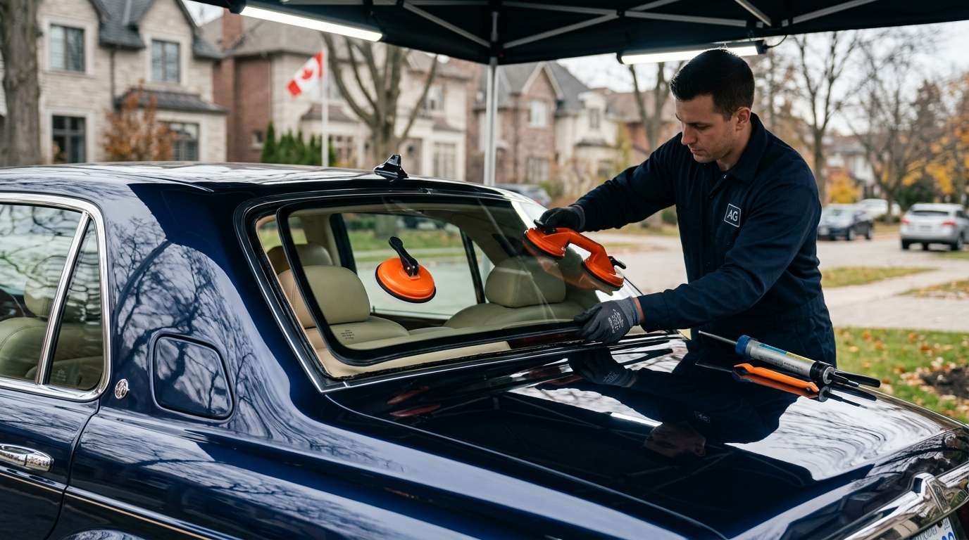 Back Glass Replacement for Rolls-Royce Silver Seraph 1998-2002 by Alexwindshield