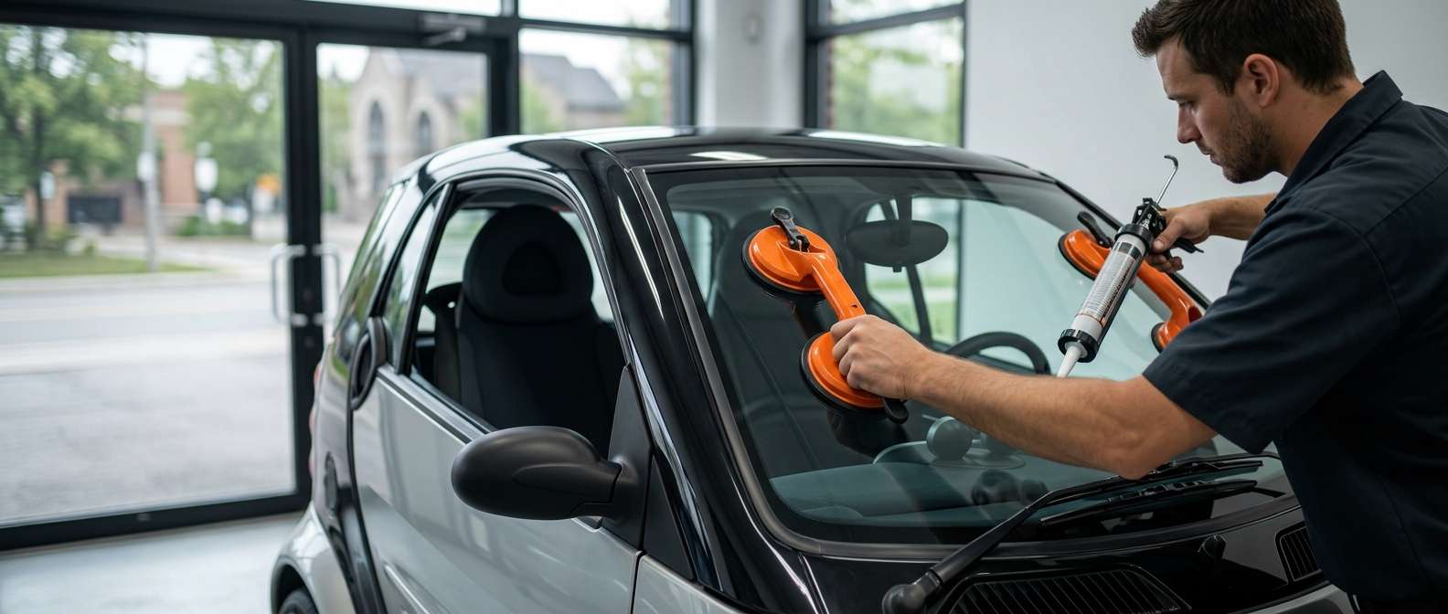 Windshield Replacement for Smart Fortwo 1998-2007 (W450) by Alexwindshield