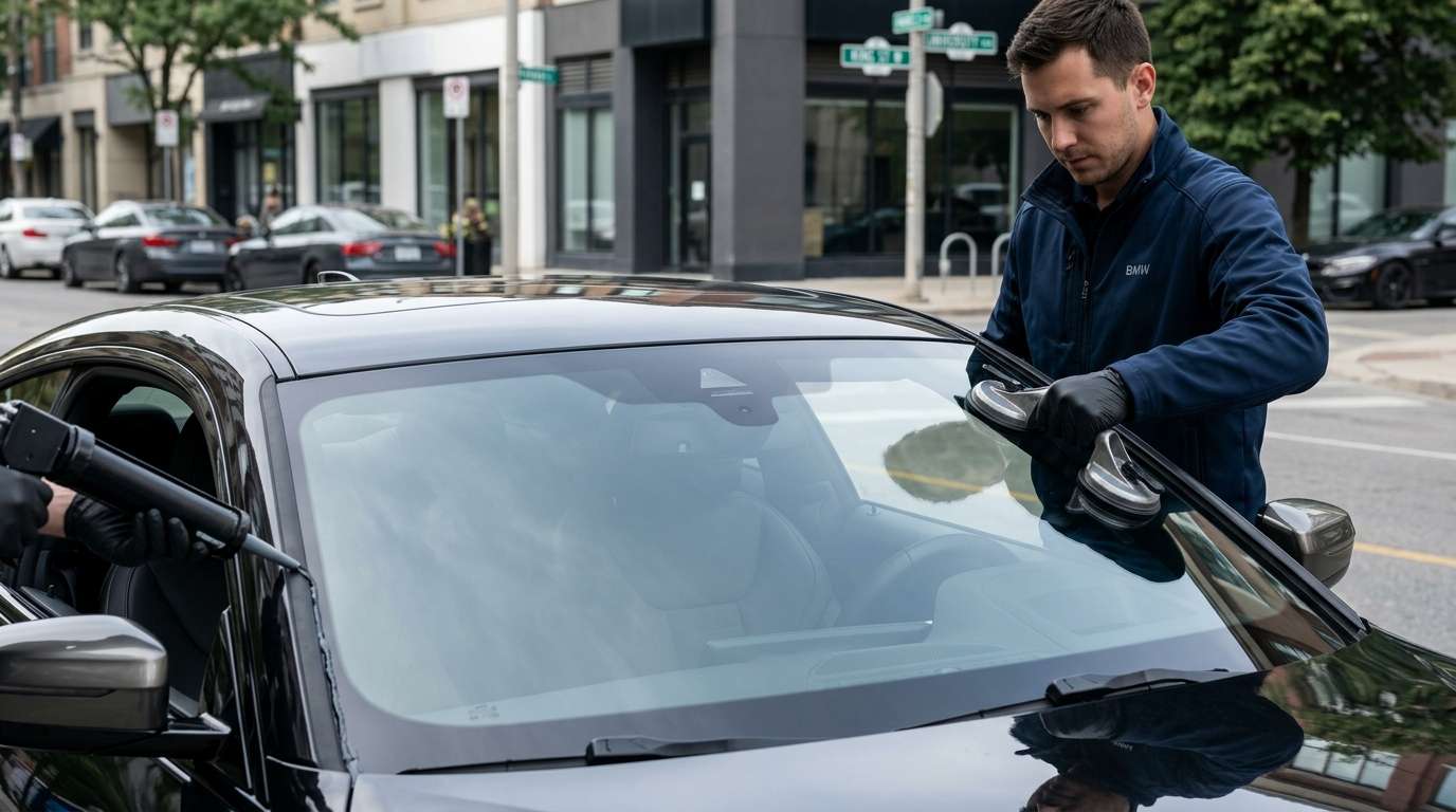 BMW 480104 Front Camera Calibration Required After Windshield Replacement