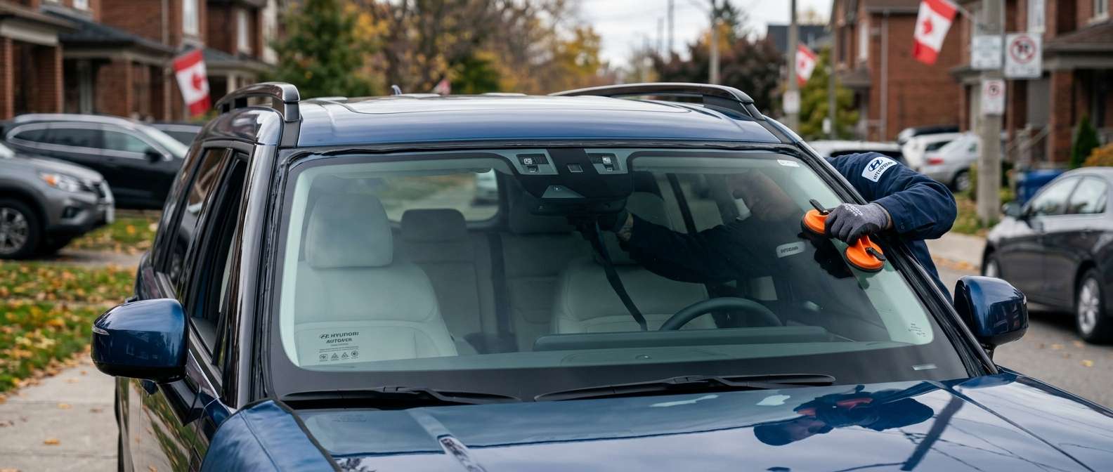 Hyundai C1602 Multifunction Camera Calibration Error – Windshield Replacement