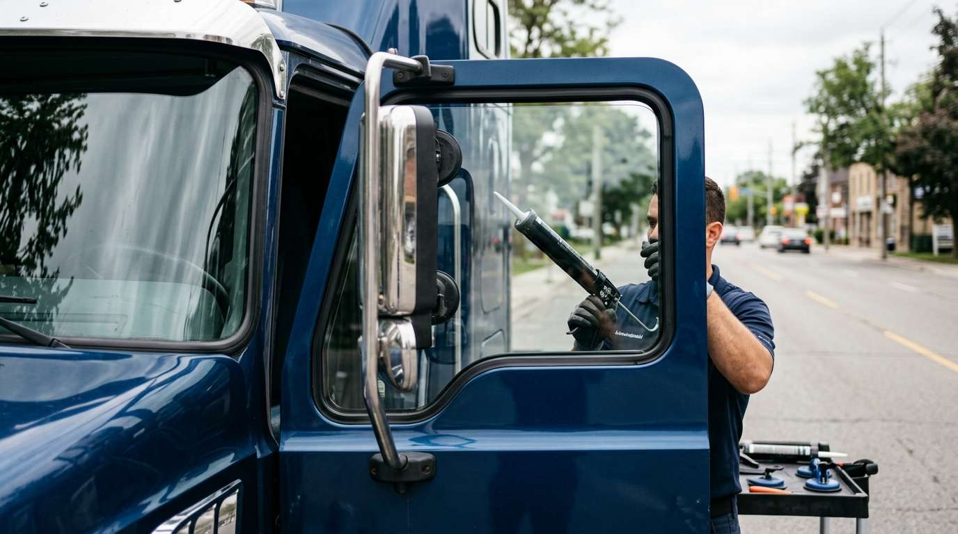 Door Glass Replacement for Mack Vision CH 1991-2007 by Alexwindshield