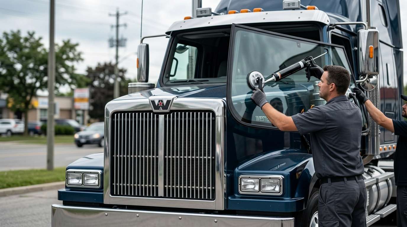 Windshield Replacement for Western Star 4900FA 1990-2019 by Alexwindshield