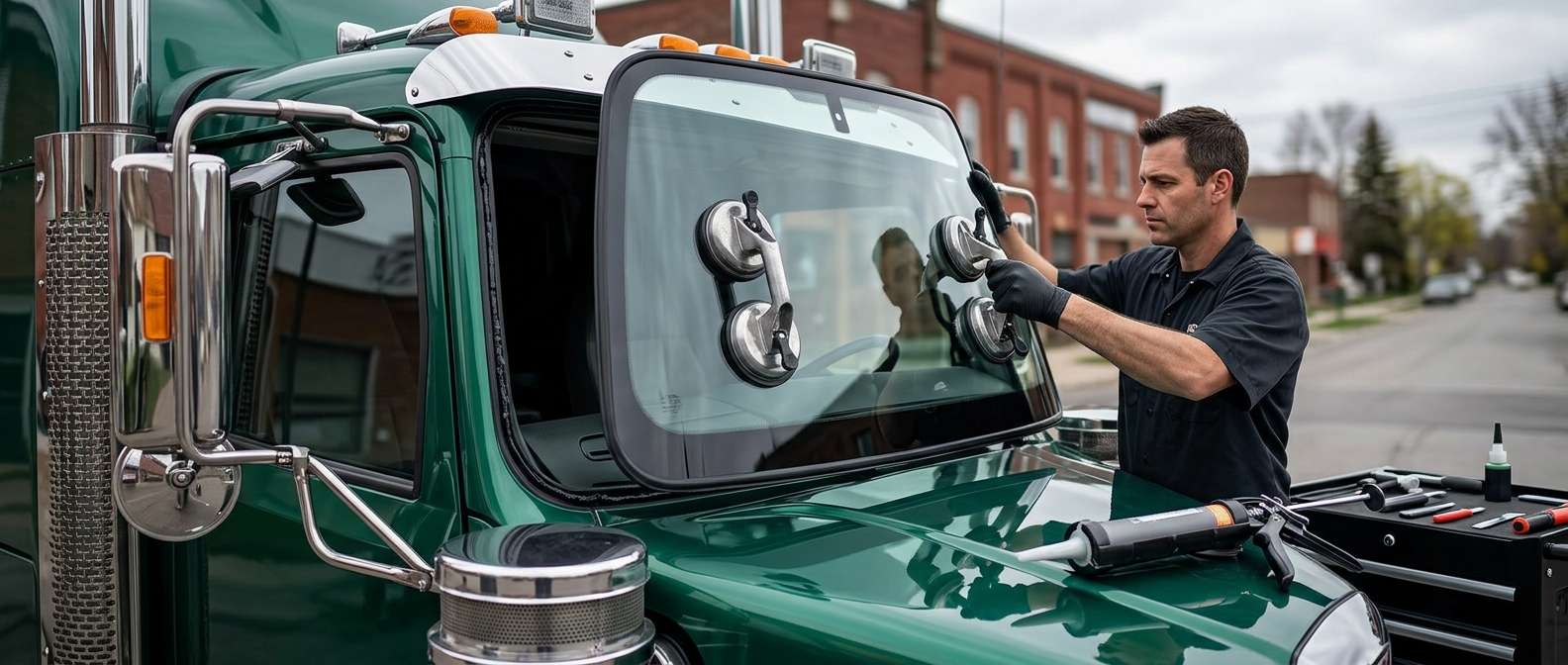 Windshield Replacement for Western Star 4900EX 1990-2019 by Alexwindshield