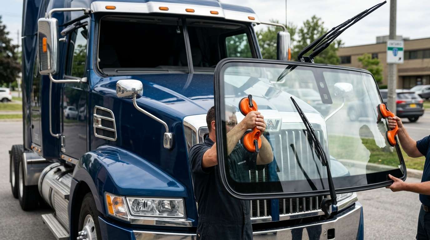 Windshield Replacement for Western Star 5700XE 2008-2019 by Alexwindshield