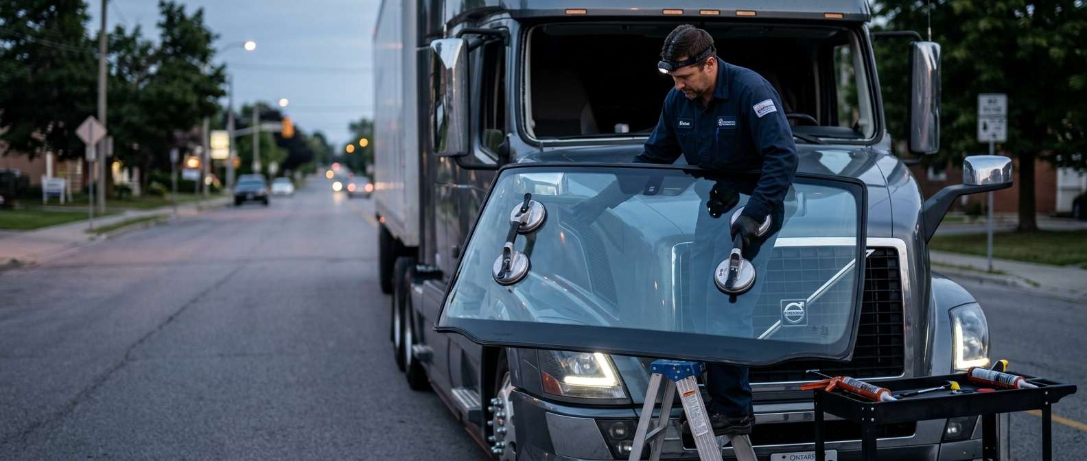 Windshield Replacement for Volvo Trucks VNL 430 1996-2018 by Alexwindshield