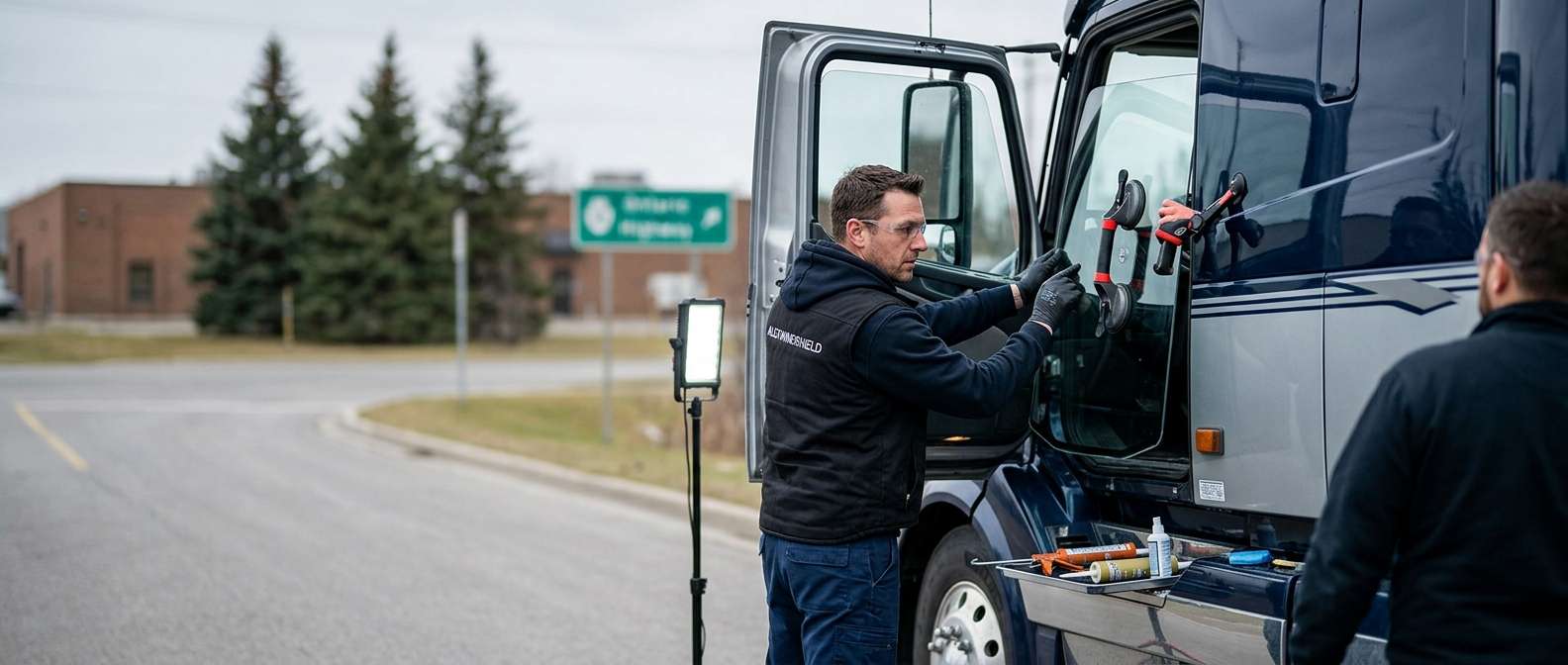 Door Glass Replacement for Volvo Trucks VNL 630 1996-2018 by Alexwindshield