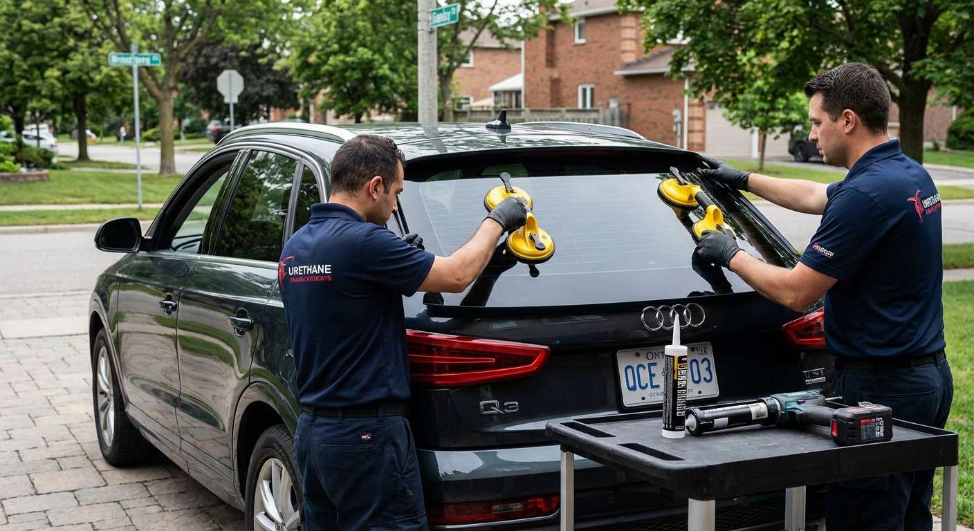 Back Glass Replacement for Audi Q3 2015-2018 by Alexwindshield