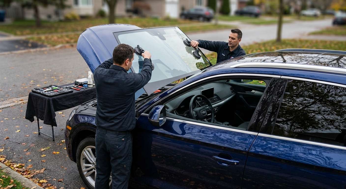 Windshield Replacement for Audi Q5 2018-2024 by Alexwindshield