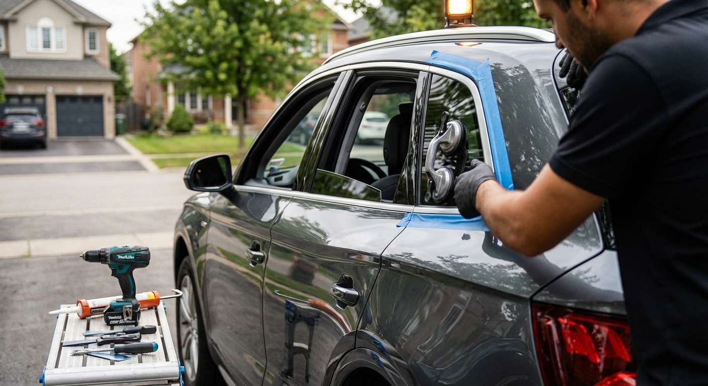 Quarter Glass Replacement for Audi Q5 2018-2024 by Alexwindshield