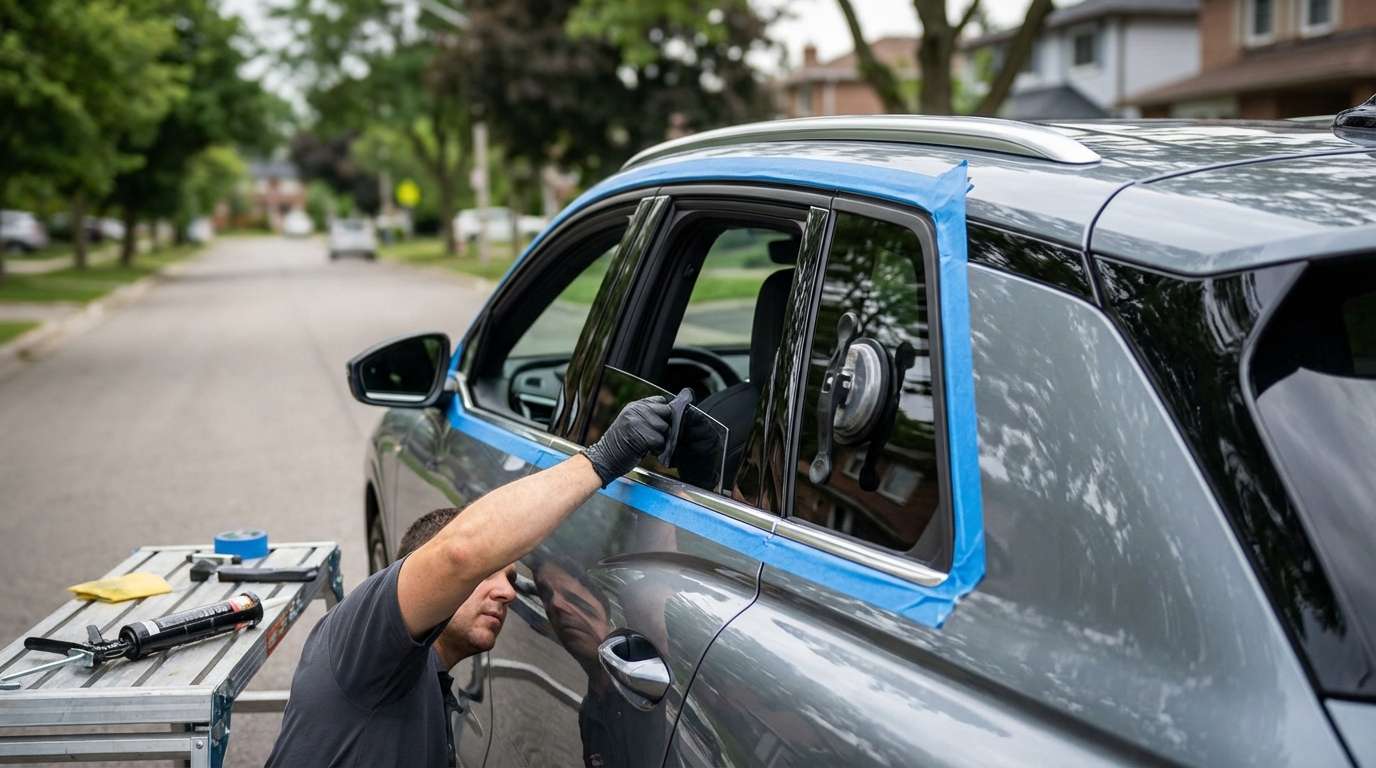 Quarter Glass Replacement for Audi Q4 e-tron 2022-2027 by Alexwindshield
