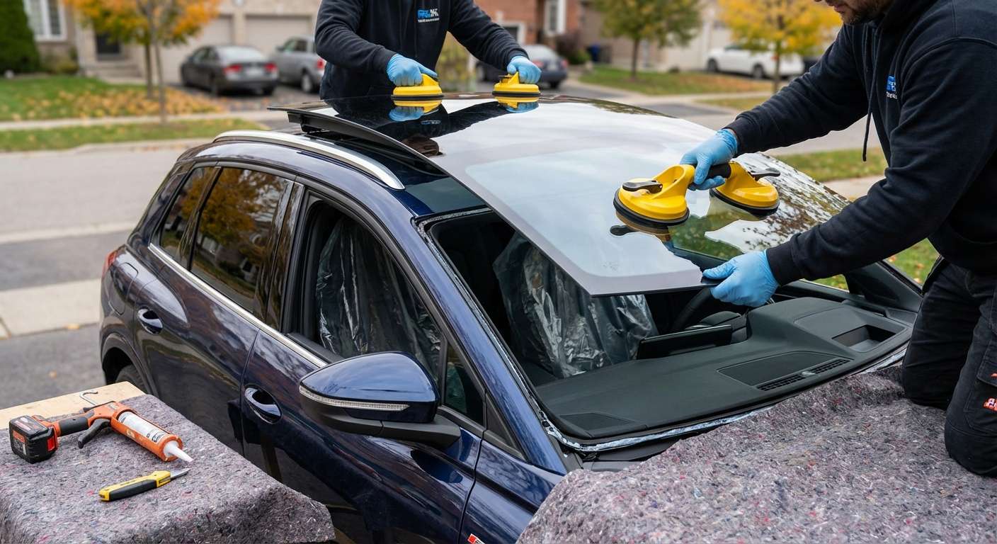 Sunroof Replacement for Audi Q4 e-tron 2022-2027 by Alexwindshield