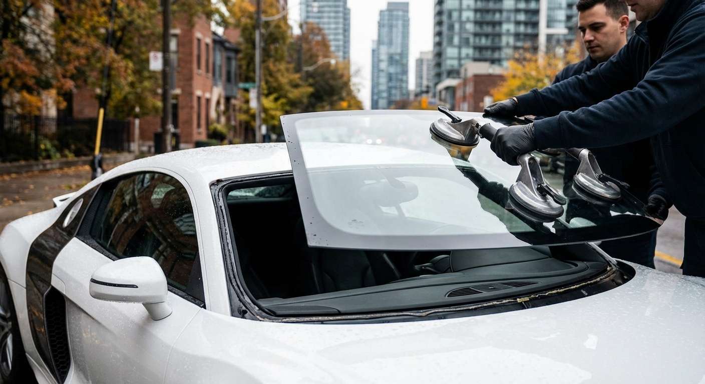 Windshield Replacement for Audi R8 2008-2015 by Alexwindshield