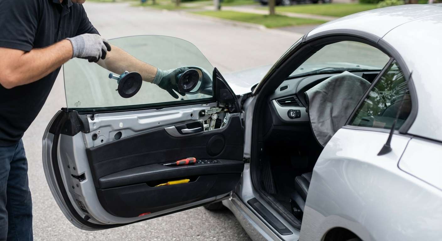 Door Glass Replacement for BMW Z4 2009-2016 (E89) by Alexwindshield