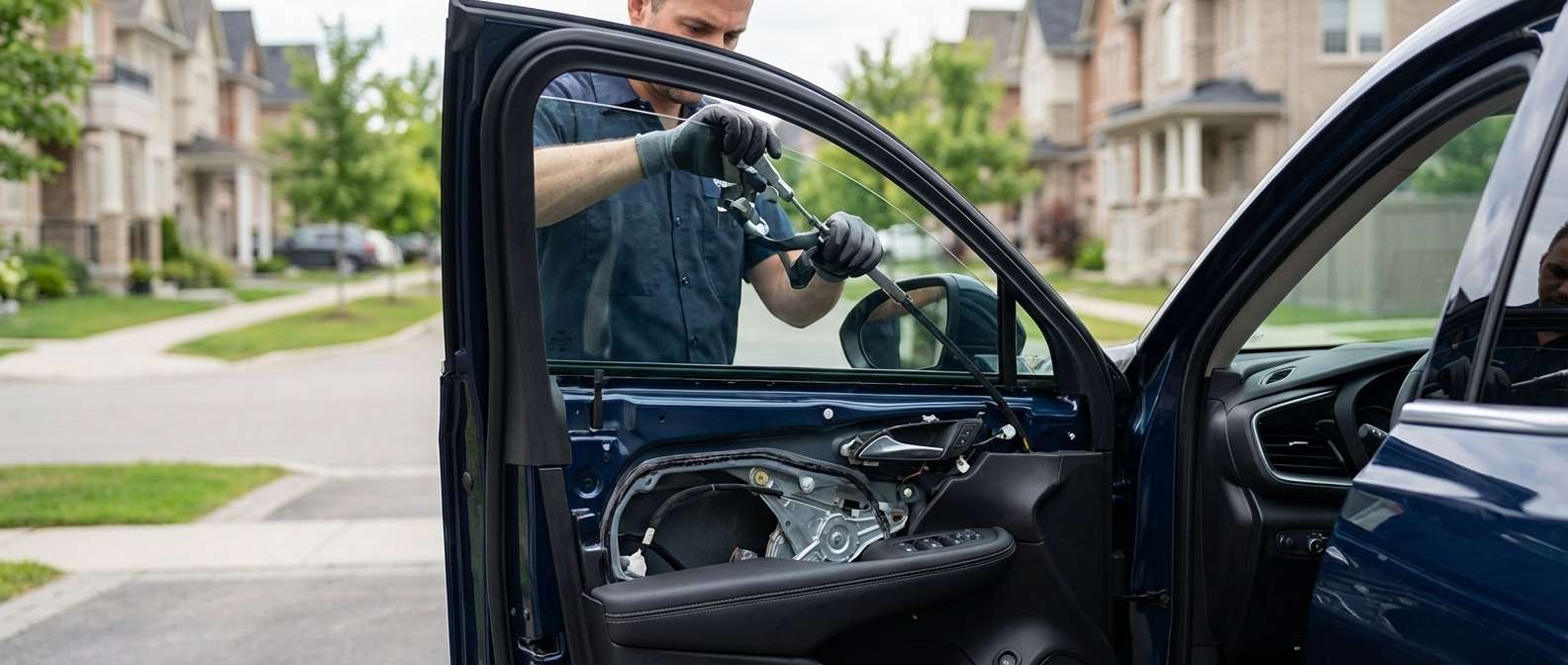 Door Glass Replacement for Buick Envision 2021-2027 by Alexwindshield